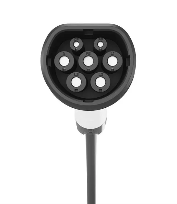 EV-T2MF-11KW-4M Gembird Kabl za punjenje Tip 2, 16A, trofazni (11 kW), 4 m Slika 2