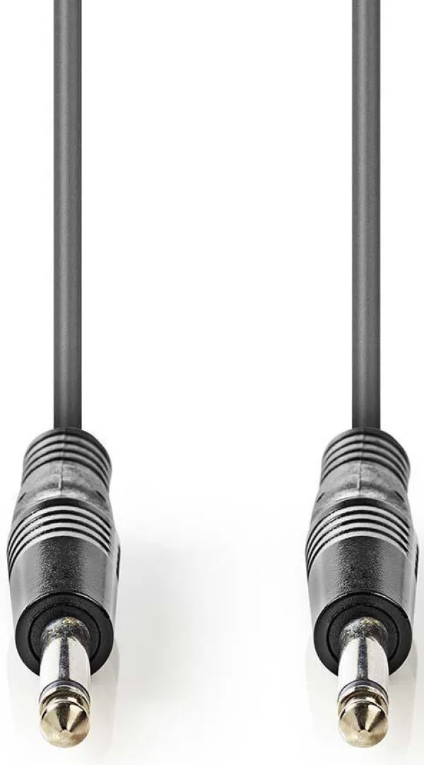 NEDIS COTH23000GY30 Mono audio kabl, 6,35 mm muški, 6,35 mm muški, Niklovani, 3,00 m, PVC Slika 2