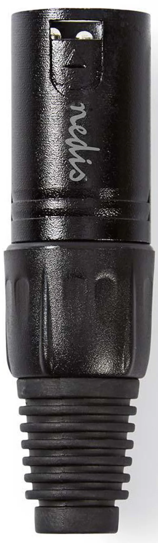 NEDIS COTP15900BK, XLR konektor, Ravni, Muški, Niklovani, Lemljenje, Preènik kab. ulaza: 5,0 mm, 1 kom Slika 2