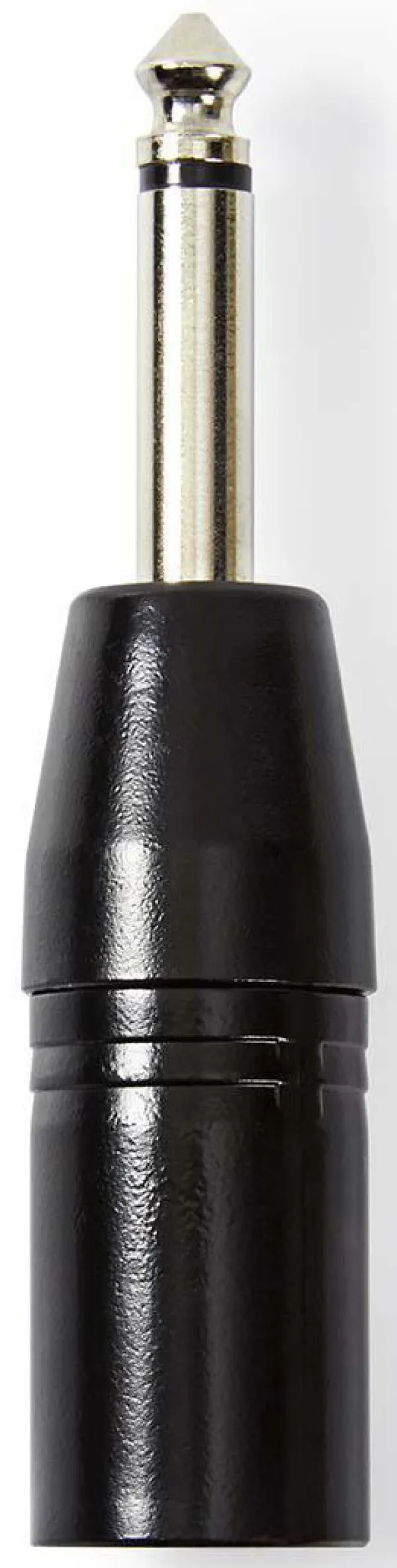 NEDIS COTP15942BK, XLR adapter, XLR 3-pinski muški, 6,35 mm muški, Niklovani, Pravi, Metalni, Crni, 1 kom Slika 3