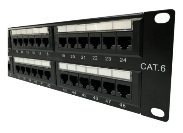 Patchcord kabal panel UTP 6, 48 2 bloka, 2U Slika 3