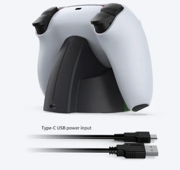 Dobe TP5-3510 stalak za PS5 kontolera zeleni Slika 2