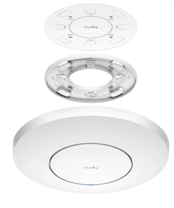 Cudy AP11000, BE11000 Multi-Gigabit Tri-band Wi-Fi 7 Mesh Access Point, 5.7 Gbps+4.3 Gbps+688 Mbps Slika 3