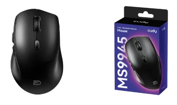 Cudy MS9945 2.4G Bluetooth bezicni mis,1000 Hz,DPI 800/1600/3200 ,6 buttons Slika 2