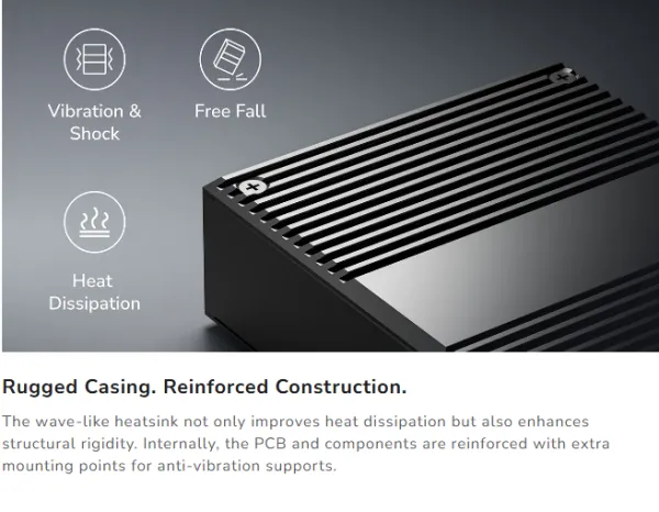 Cudy IG1005P 5-Port Gigabit Industrial PoE+ Switch 10/100/1000Mbps Slika 4