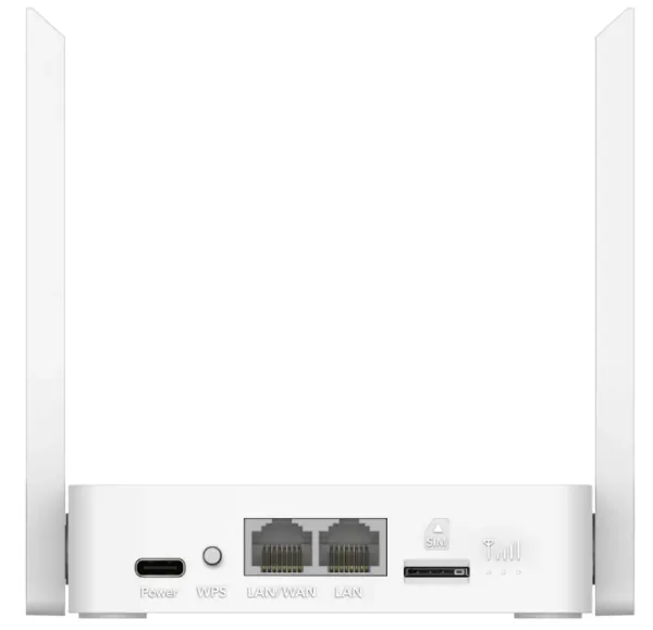 Cudy LT300 4G LTE N300 Wi-Fi Router,USB-C Power Input, 2.4GHz, 300Mbps Slika 3