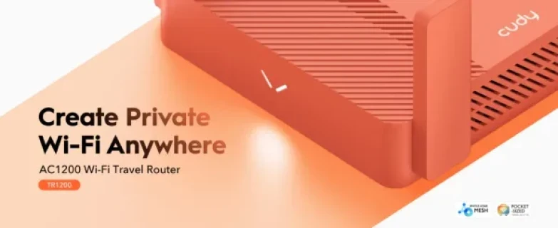 Cudy TR1200,AC1200 Wi-Fi Mini VPN Router,USB 2.0, 867 Mbps + 300 Mbps Wi-Fi Slika 10