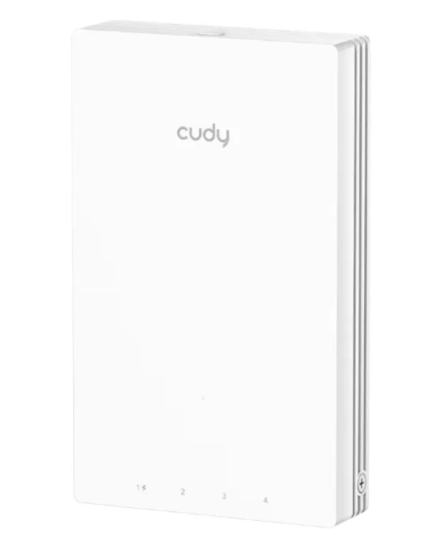 Cudy AP3000 Wall,AX3000 zidna Wi-Fi 6 pristupna tacka,4-Stream Dual-Band ,2402 Mbps + 574 Mbps Slika 1