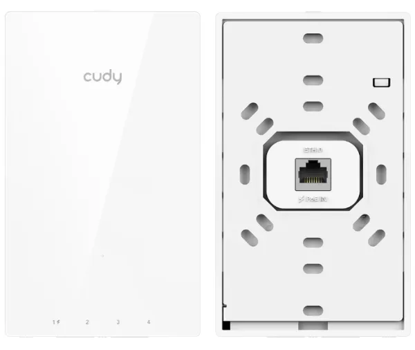 Cudy AP1300 Wall, AC1200 Zidna pristupna tacka,4-Stream Dual-Band Wi-Fi 5,867 Mbps + 300 Mbps Slika 3
