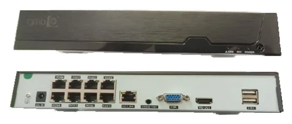 GMB-IP8MP-01 SET 4 kamere poe switch 2tb hdd 8mpx kamera Slika 4