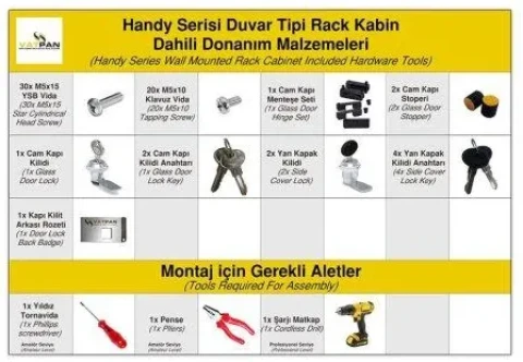 VATPAN Rek orman sa stranicama 20U 19 inca, 600 mm, Beli Slika 2