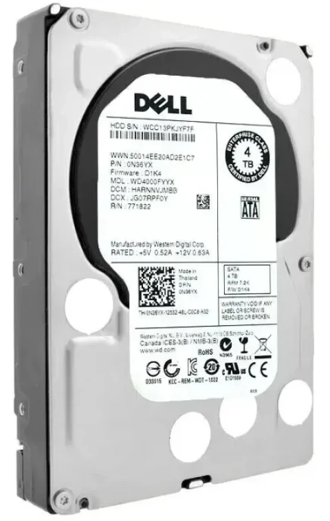 HDD 3.5 * 4TB  WD4000FYYX-18RS1B0 WD RE 7200rpm 64MB SATA3 rfb Slika 2