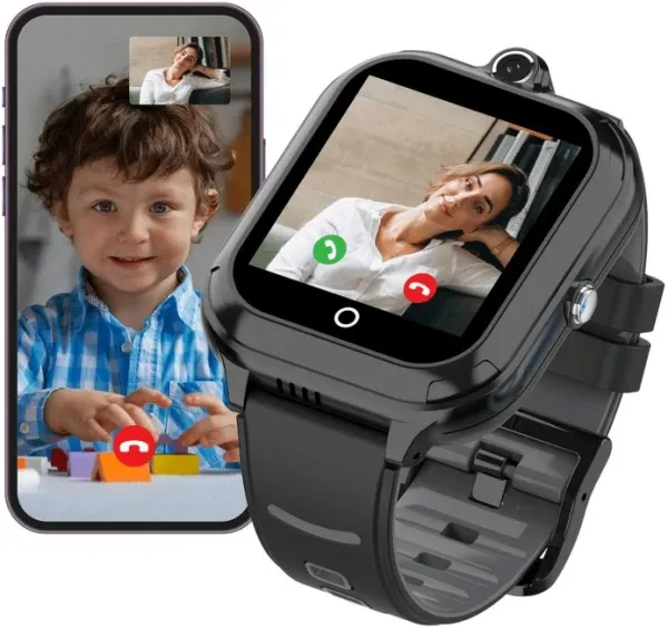 MEANIT WATCH 4G - CALLING PAMETNI SAT,Crni,kamera Slika 2