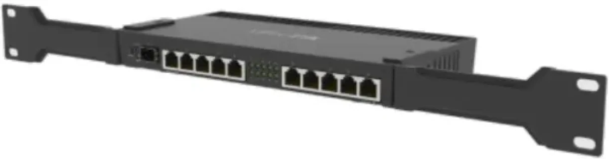 MikroTik Router BOARD RB4011iGS+RM, 228 × 120 × 30 mm,crna Slika 2
