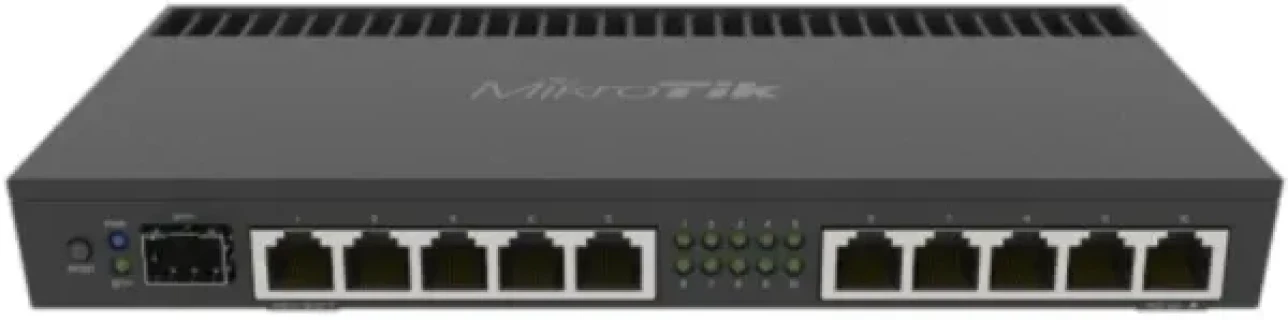 MikroTik Router BOARD RB4011iGS+RM, 228 × 120 × 30 mm,crna Slika 1
