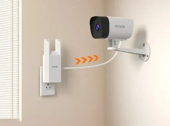 Tenda A9 WiFi ripiter/ruter 300Mbps Repeater Mode Client+AP white (Alt:WNP-RP300-03 ) Slika 5