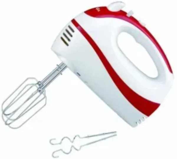 ROSBERG mikser R51110G 200W belo-crveni,7 brzina Slika 1