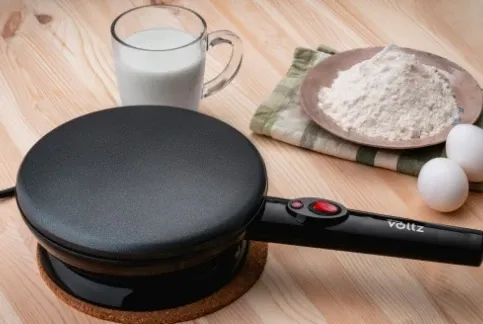 Voltz aparat za palacinke OV51323B ploca 20cm 800W,Crna Slika 3
