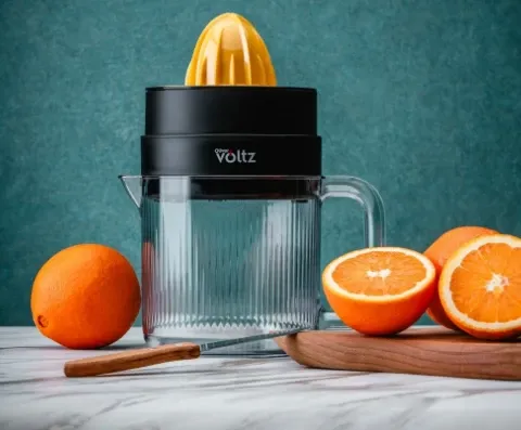 OLIVER VOLTZ aparat za cedjenje citrusa OV51164A 30W,1.2l, crna / narandžasta Slika 4