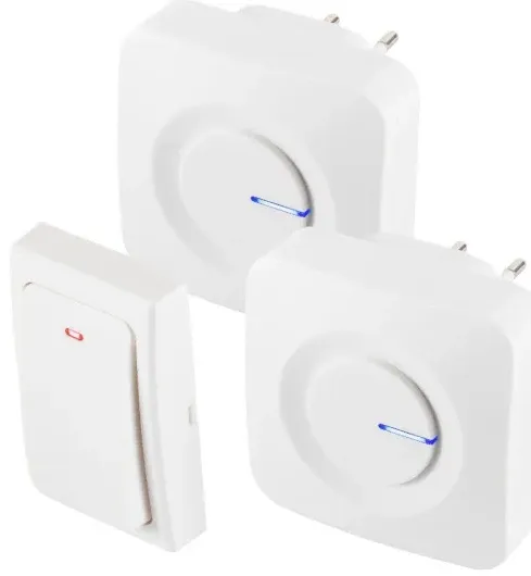 Home Bežicno kucno zvono set 230V, kineticki taster,IP44,melodija 36,domet na otvorenom 100 m Slika 1