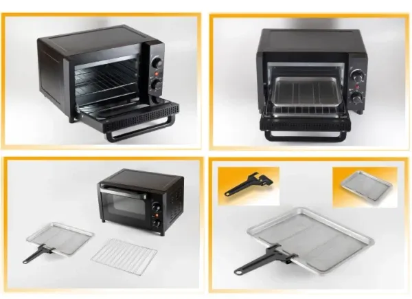 HOME Mini pecnica sa tajmerom 1050W,9l,4kg,kabl 85 cm Slika 2