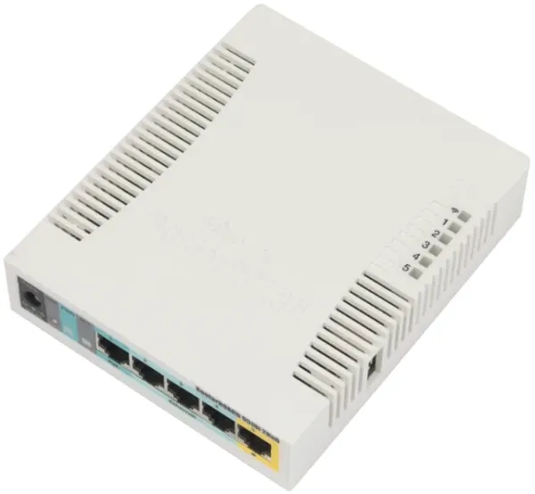 MikroTik RouterBoard RB951Ui-2HnD High power1000mW (30dBm) access point Slika 3