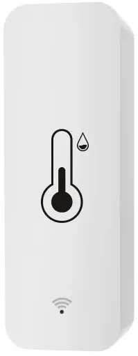 Tuya Wi-Fi smart termometar i higrometar -20° do 60°C, WIFI, Tuya app,Bela Slika 2