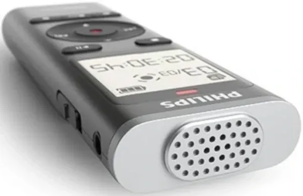 Philips Diktafon DVT1170 Mono,8GB,LCD 2x AAA,siva,USP C,USB 2.0 Slika 2