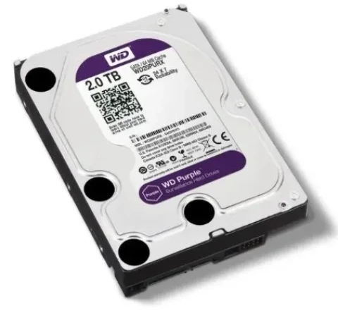 HDD 3.5 * 2TB WD20PURX WD Purple 24/7 5400RPM 64MB SATA3 Slika 1