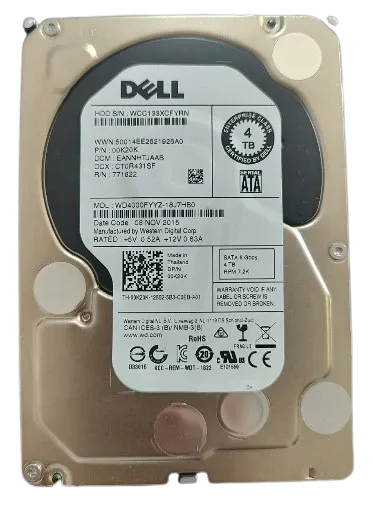 HDD 3.5 * 4TB MG03ACA400 DELL 7200rpm 64MB SATA3 rfb Slika 1