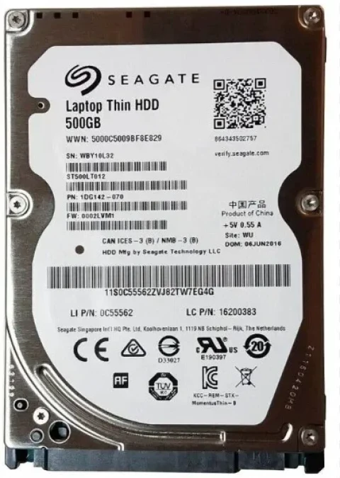 HDD 2.5 * 500GB ST500LT012 SEAGATE 5400rpm 16mb SATA 9.5mm Slika 1
