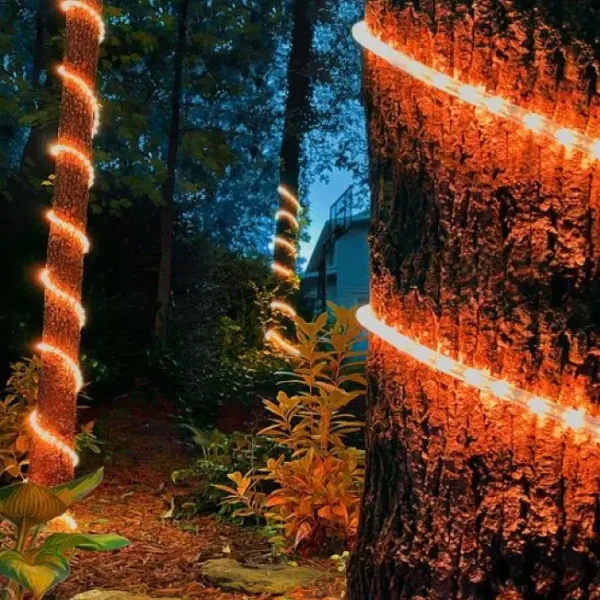 Svetlece LED crevo, 36LED/m,13mm,narandžasto Slika 3