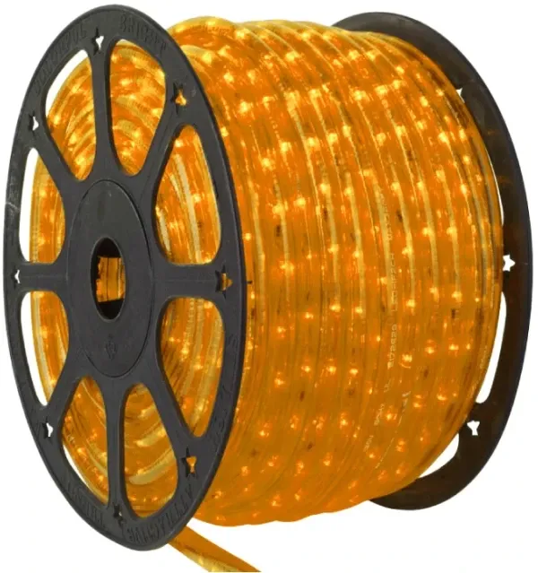 Svetlece LED crevo, 36LED/m,13mm,narandžasto Slika 1