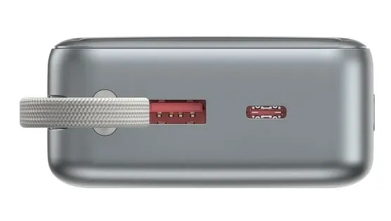 PB20-PD65-LCD-01 Gembird Powerbank od 65W za brzo punjenje sa integrisanim kablovima, 20000 mAh Slika 2