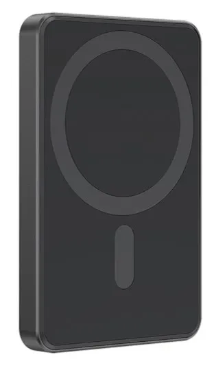 PB05-WPC15M-01 Gembird 15 W magnetni bežièni prenosni punjaè, 5000 mAh, crni Slika 1