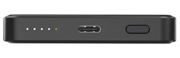 PB05-WPC15M-01 Gembird 15 W magnetni bežièni prenosni punjaè, 5000 mAh, crni Slika 4