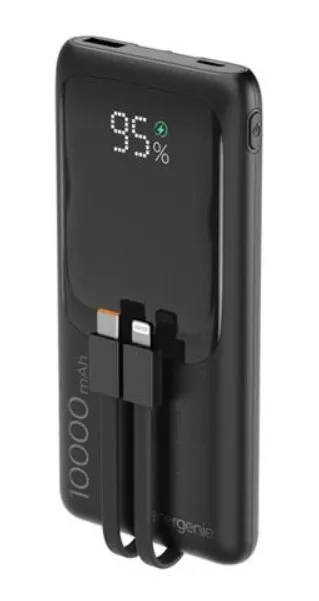 PB10-PD20-LCD-01 Gembird 20 W prenosni punjaè sa brzim punjenjem i integrisanim kablovima, 10000 mAh Slika 8