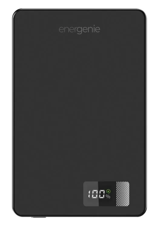 PB10-WPC15M-LCD-01 Gembird 15 W magnetni bežièni prenosni punjaè LCD, 10000 mAh, crni Slika 3