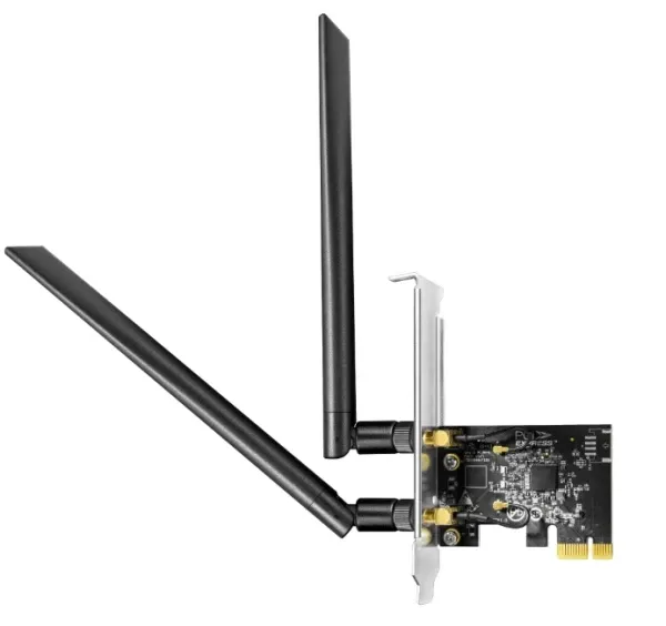 Cudy WE1300,AC1300 bežièni dvopojasni Wi-Fi 5, PCI-E adapter,V1.0, 867 Mbps + 400 Mbps Slika 1