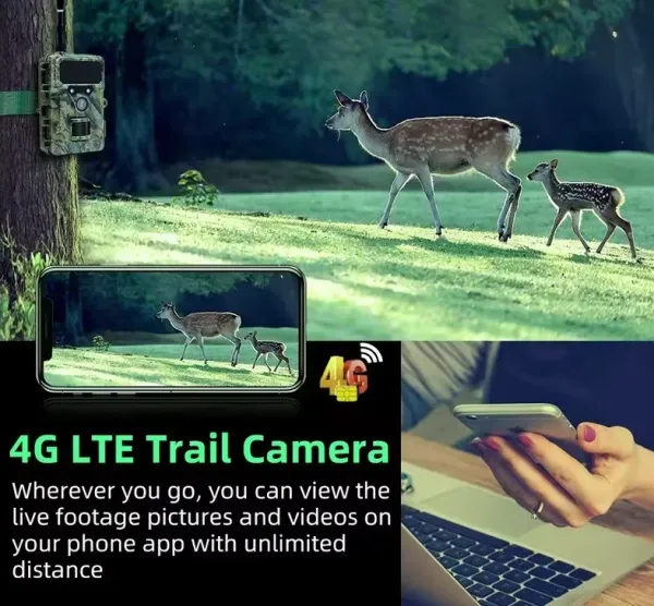 GEMBIRD CAM-32MP-HUNTING-RD4019G GMB trail cam 4G 32MP with SIM,smartphone compatible,fotografisanje prirode Slika 3