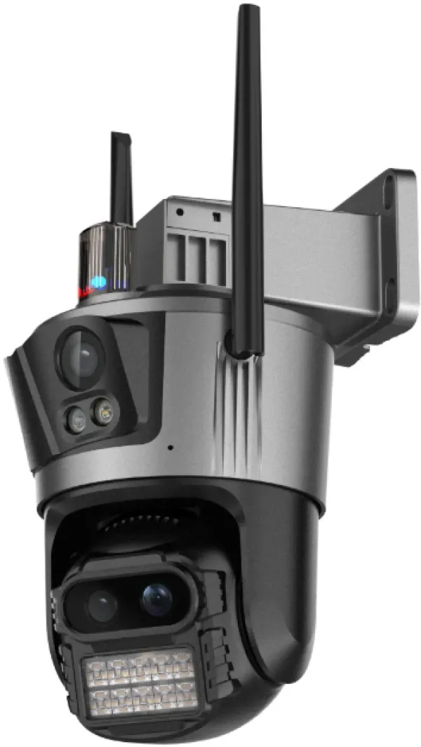 GEMBIRD CAM-IP9MP-EP12 Rezolucija: 9 MP (3 MP + 3 MP + 3 MP) Objektivi: 3 × 3,6 mm Slika 6