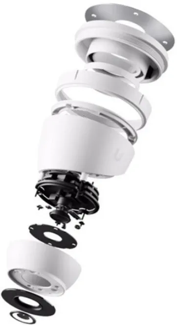 UBIQUITI UniFi G5 Turret Ultra, 2K POE kamera,Bela,2688 x 1512 Slika 6