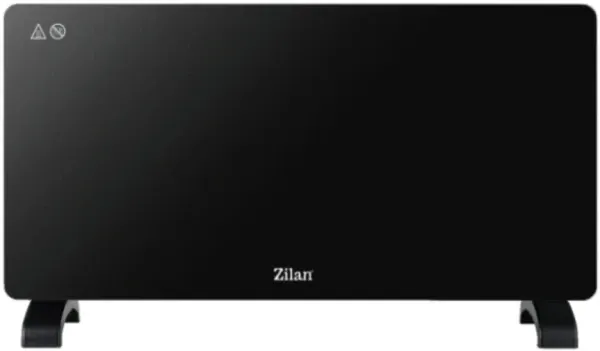 Zilan ZLN4062 Konvektorska grejalica sa staklenom prednjom plocom,2000W,Crna Slika 1