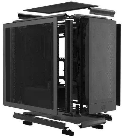 COOLER MASTER MasterFrame 600 Mesh kucište crno ARGB MF600M-KGNN-S01,Crno Slika 5