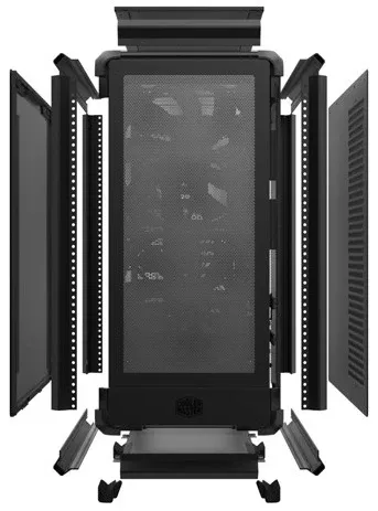 COOLER MASTER MasterFrame 600 Mesh kucište crno ARGB MF600M-KGNN-S01,Crno Slika 6
