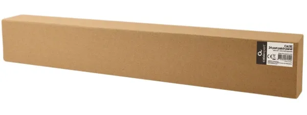 NPP-C524CM-001 Gembird Cat.5E 24 port patch panel with rear cable management Slika 5