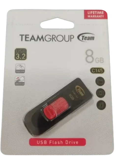 TEAM GROUP TeamGroup 8GB C145 USB Flash memorija 3.2 RED TC14538GR01 Slika 3