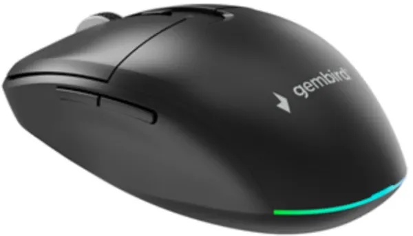 MUSW2-6B-0 Gembird Bezicni mis 2,4GHz+ Bluetooth opticki 800-1600Dpi 6-tastera crni 110mm Slika 3