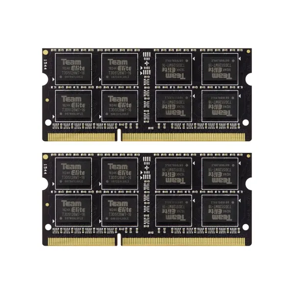 TEAM GROUP TeamGroup DDR3 TEAM ELITE SO-DIMM 16GB (8GBx2) 1600MHz 1,35V 11-11-11-28 TED3L16G1600C11DC-S01 Slika 1