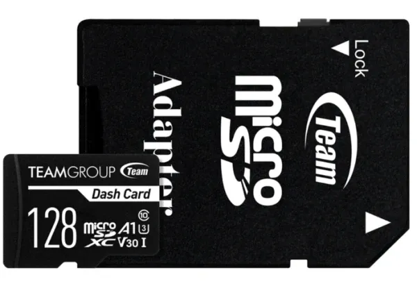 TEAM GROUP TeamGroup MICRO SDHC/SDXC 128GB Dash Card, UHS-I U3 V30 A1, 100/30MB/s +SD Adapter TDUSDX128GUHS03 Slika 4